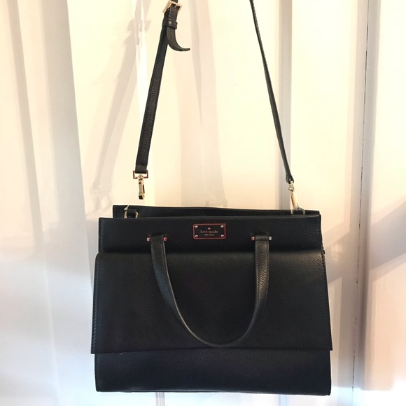 kate spade Handbags - Kate Spade (Carena) Pebble Black bag